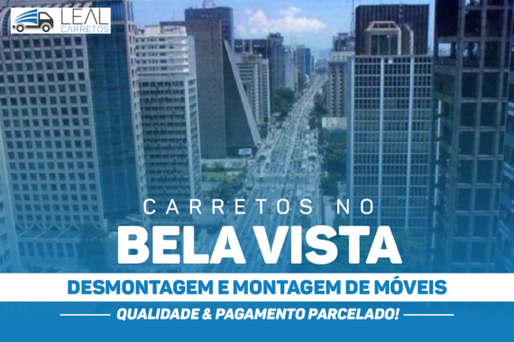 Carreto de mudança Bela Vista