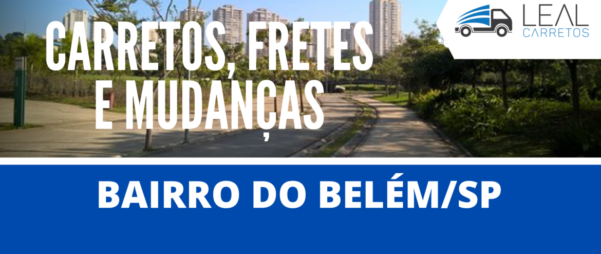 Carreto bairro do Belém em São Paulo