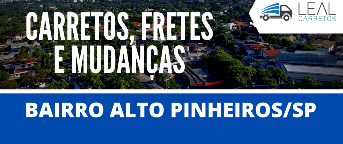 Carretos e mudanças Alto Pinheiros