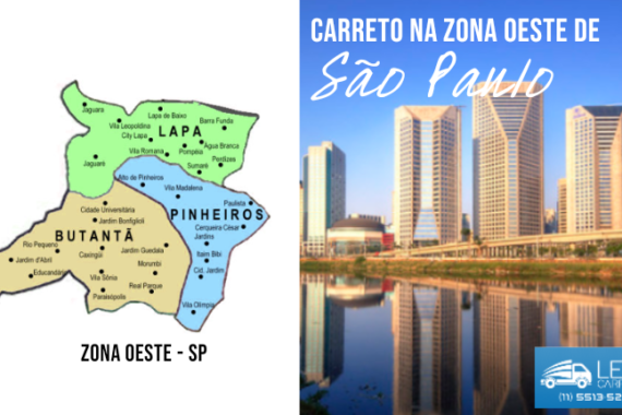Carreto Zona Oeste de São Paulo
