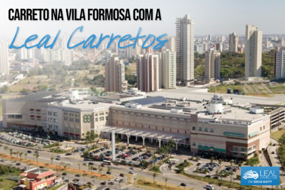 Carreto e mudança na Vila Formosa