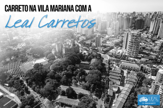 Carreto para mudança na Vila Mariana