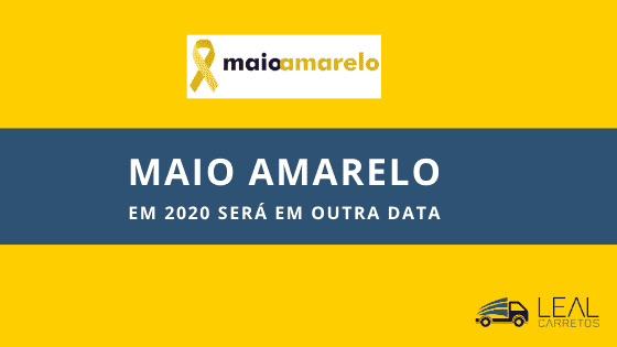 Maio Amarelo 2020